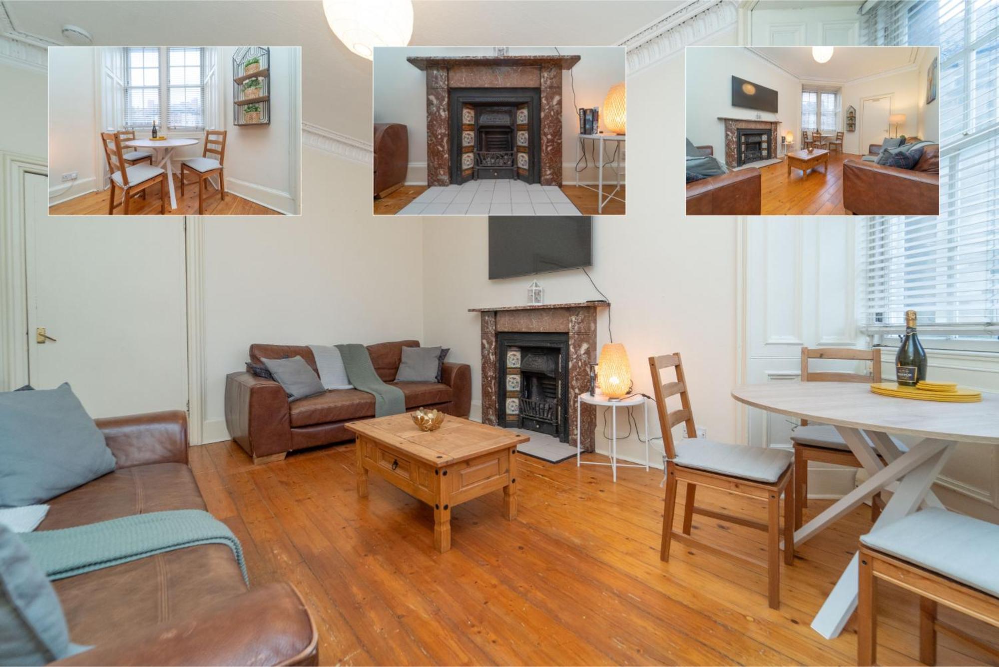 Large City Corner Apartment Эдинбург Экстерьер фото